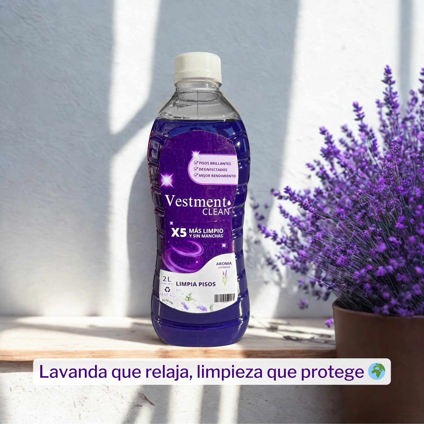 LIMPIA PISOS LAVANDA 2 L