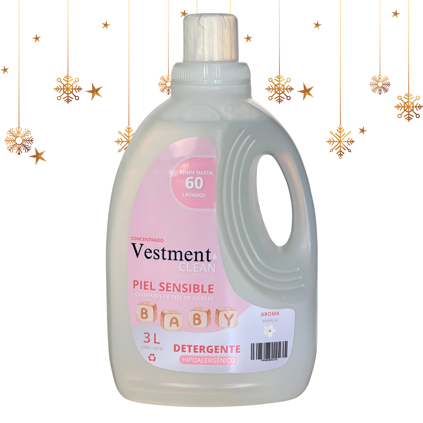 DETERGENTE CONCENTRADO 3L BEBE