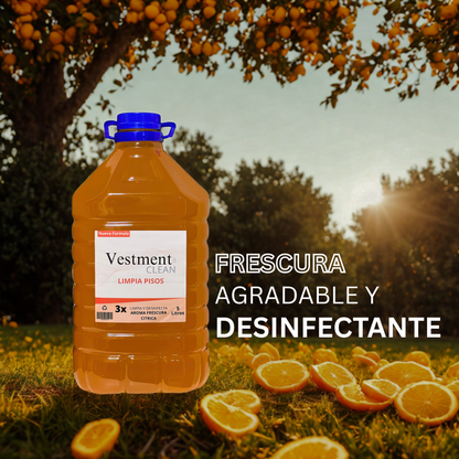 LIMPIA PISOS FRESCURA CITRICA 5L