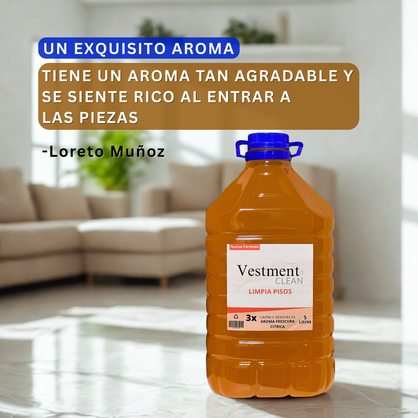 LIMPIA PISOS FRESCURA CITRICA 5L