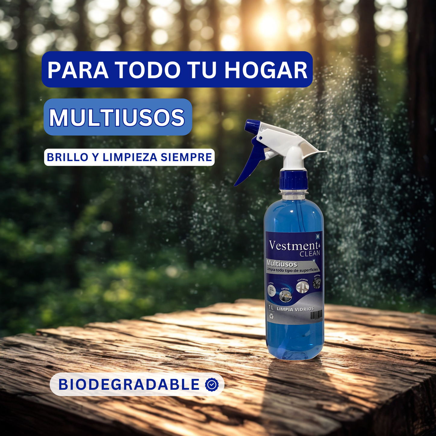 LIMPIA VIDRIOS MULTIUSOS LAVANDA 500ML