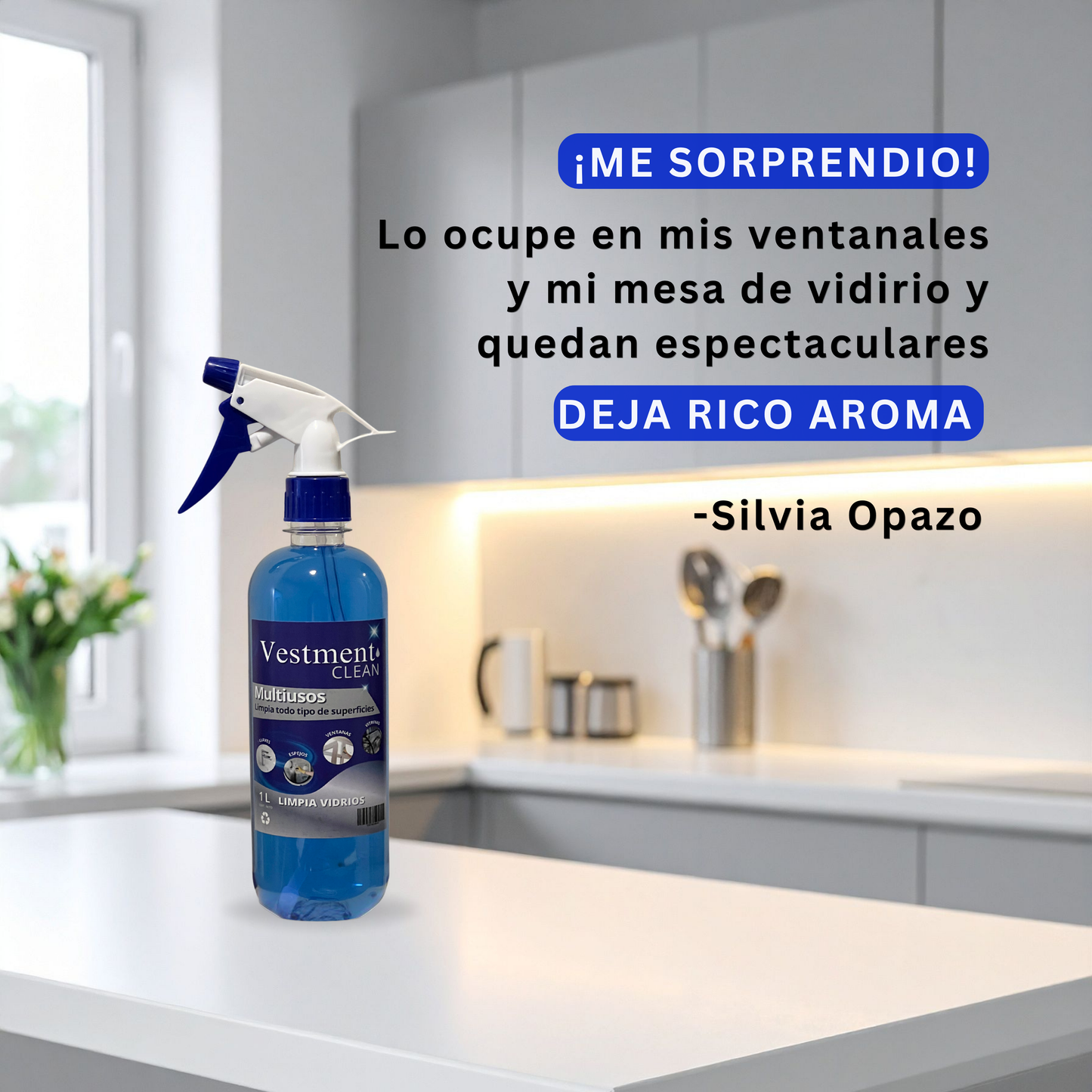 LIMPIA VIDRIOS MULTIUSOS LAVANDA 500ML