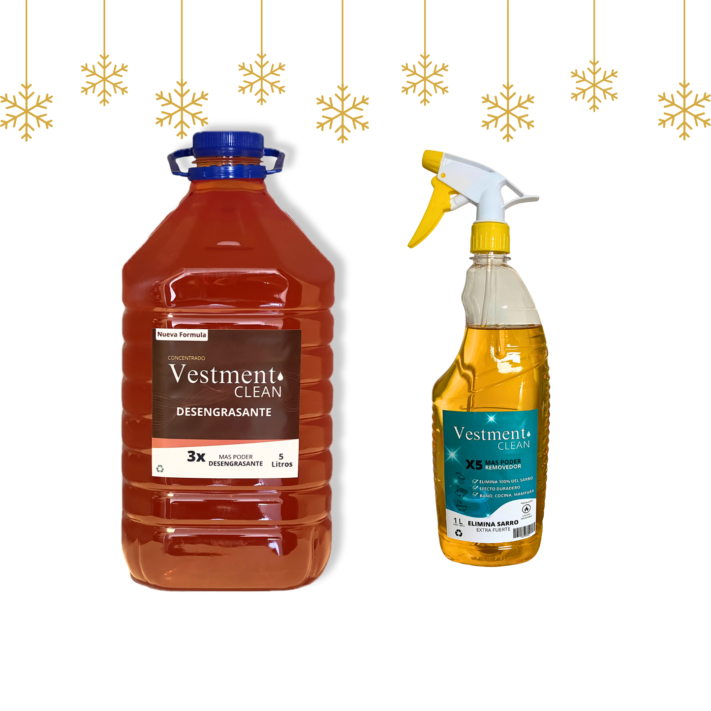 PROMOCIÓN  LIMPIEZA INTENSIVA Desengrasante 5 Litros + Elimina Sarro 1L