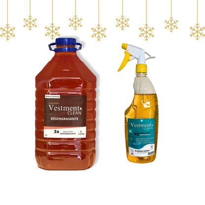 PROMOCIÓN  LIMPIEZA INTENSIVA Desengrasante 5 Litros + Elimina Sarro 1L